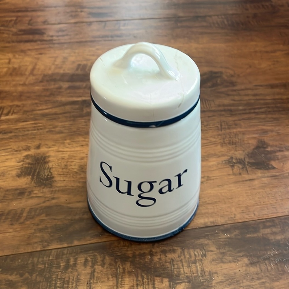 rare vintage antique sugar jar